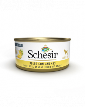 SCHESIR Fruit Mancare caine, cu pui si ananas 150 g