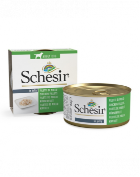 SCHESIR Hrana umeda caine, File de pui in aspic 150 g