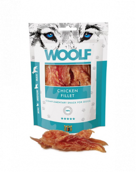 WOOLF Chicken Fillet 100g file pui pentru caini