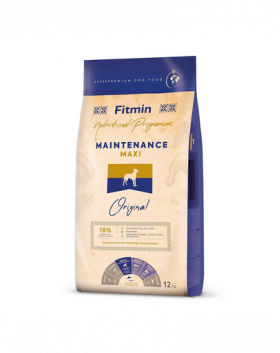 FITMIN dog maxi maintenance Sac hrana caini talie mare 12 kg