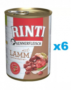 RINTI Kennerfleisch Lamb cu miel 6x800 g hrana caine