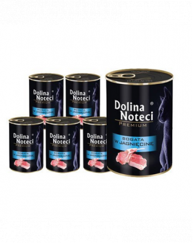 DOLINA NOTECI Premium Hrana pisici adulte, bogata in miel 12x400 g