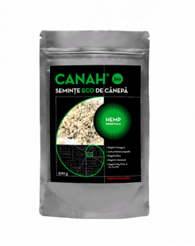 Seminte decorticate de canepa ECO, 500g Canah