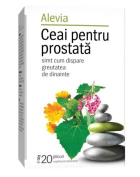 Ceai pentru Prostata, 20 plicuri, Alevia