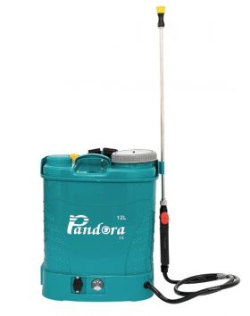 Pompa electrica de stropit cu acumulator Pandora capacitate 12 litri curele reglabile