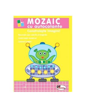 Construieste imagini - Mozaic cu autocolante