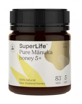 Miere Manuka, Pure Manuka UMFS+ MGO83+, 250g - Superlife