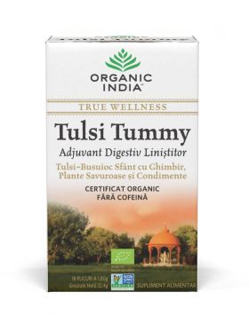 Ceai Digestiv Tulsi Tummy 18pl - ORGANIC INDIA