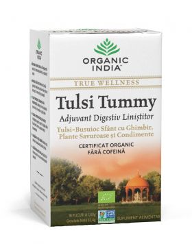 Ceai Digestiv Tulsi Tummy 18pl - ORGANIC INDIA