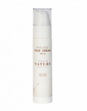 Crema de fata anti-age cu SPF 50, 50ml, Sense of Nature