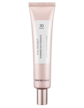 Crema cu factor de protectie solara SPF30 Sun Project Shimmer Sun Essence, 40ml, Thank You Farmer