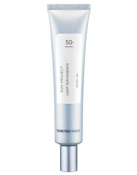 Crema cu protectie solara SPF 50+ Sun Project Light Sun Essence, 40ml, Thank You Farmer