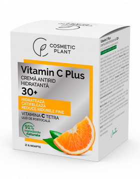 Crema antirid hidratanta 30+ Vitamin C Plus, 50ml - Cosmetic Plant