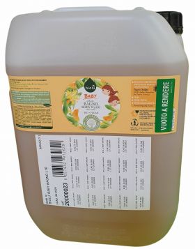 Gel de dus cu ulei de mandarin pentru copii, eco-bio, 10l - Biolu