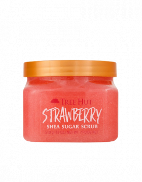 Exfoliant pentru corp Strawberry, 510g, Tree Hut