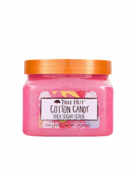 Exfoliant pentru corp Cotton Candy, 510g, Tree Hut