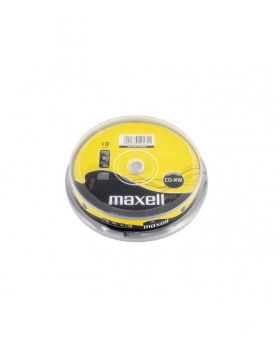 cd rewritable 700mb 80 minute 52x shr10, 624039 maxell