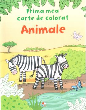 Animale - Prima mea carte de colorat |