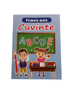 Carte ilustrata cu exercitii pentru copii Primele mele Cuvinte JMB-SHO2983