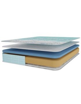 Set Saltea Memory Foam PARIS 180x200x23 plus Pilota microfibra vara 200x220