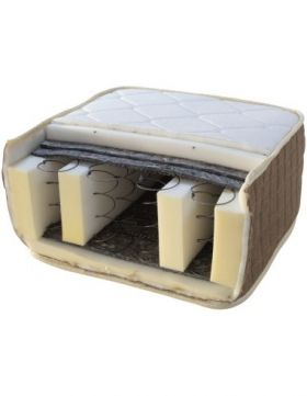 Set Avantaj Saltea Superortopedica Lux ROMA 180x200x23 plus 2 perne 50x70 plus Husa plus Pilota microfibra iarna 200x200