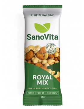 Royal mix, nuci nobile crude, 50g - Sano Vita