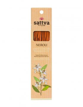 Betisoare parfumate naturale, indiene, Sattva Ayurveda Trandafir (Rose)