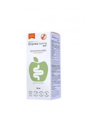 DIAREO FAMILY BIMBI - SIROP ANTIDIAREIC CU AROMA DE MAR, 150ml, NATURPHARMA