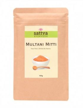 Argila Multani Mitti,100g – Sattva Ayurveda