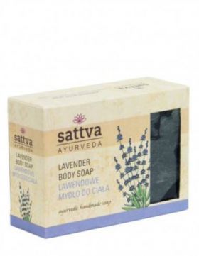 Sapun cu glicerina si lavanda, 125g – Sattva Ayurveda