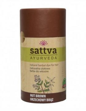 Vopsea Henna Saten Nuca, 150gr – Sattva Ayurveda