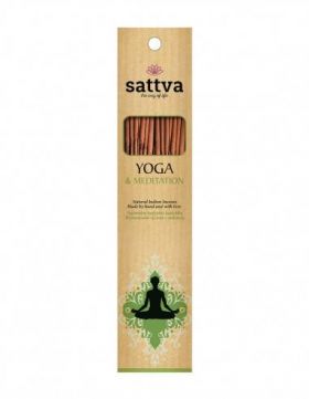 Betisoare parfumate Yoga & Meditation 15 bucati - Sattva Ayurveda