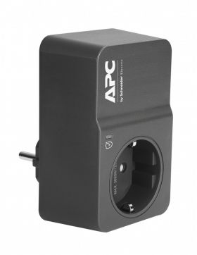 apcbyschneiderelectric APC PM1WB-GR dispozitive de protecție la supratensiuni Negru 1 ieșire(i) AC 230 V (PM1WB-GR)