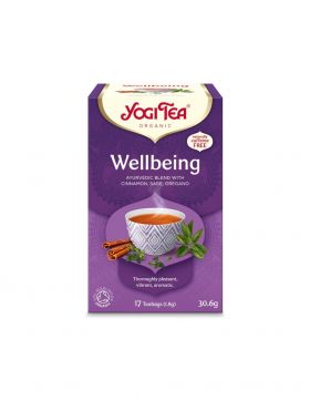 Ceai Wellbeing mereu tanar, 17 plicuri, Yogi Tea