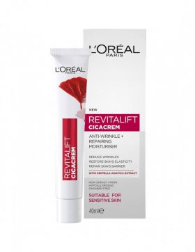 Crema de fata regeneratoare antirid Loreal Revitalift Cicacrem, 40 ml