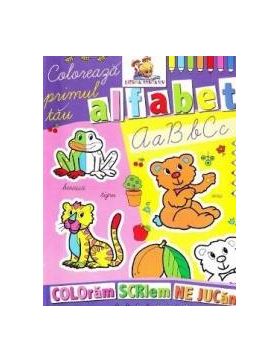 Coloreaza primul tau Alfabet - Coloram scriem ne jucam