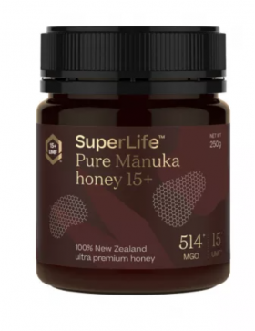 Miere de Manuka UMF15+, MGO514+, 250g - Superlife