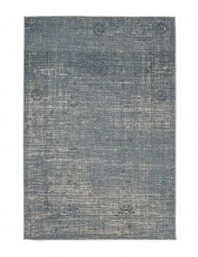 Covor Arena, Bizzotto, 160 x 230 cm, viscoza/lana, verso din latex, albastru