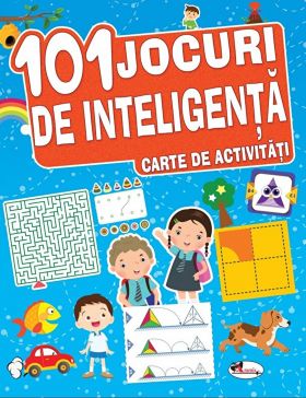 Carte de activitati - 101 jocuri de inteligenta |