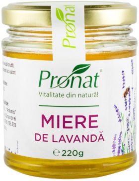 Miere de lavanda 220g Pronat