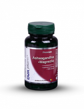 Ashwagandha si Magneziu, 60cps - Dvr Pharm