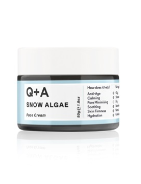 Crema intensiva de fata Snow Algae, 50g, Q+A