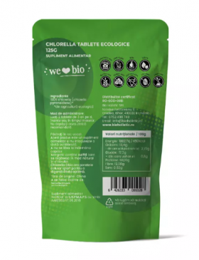 Chlorella tablete 500mg 250tb - 125g - OBio