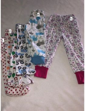 Pantaloni cu imprimeu bebelusi Engros