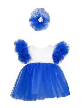 Rochie botez Bulgarasi albastri, en-gros