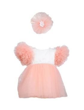 Rochie botez Bulgarasi roz, en-gros