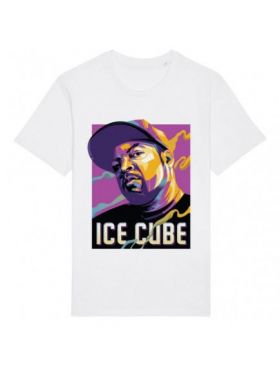 Tricou Barbati Alb "Ice Cube" Engros