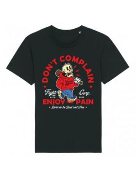 Tricou Barbati Negru "Enjoy The Pain" Engros