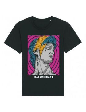 Tricou Barbati Negru "Hallucinate" Engros