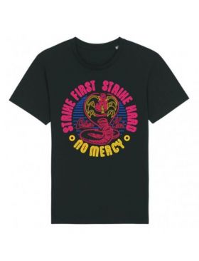 Tricou Barbati Negru "Neon Cobra Kai" Engros